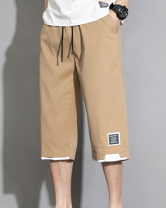 Sport Casual Cropped Pants