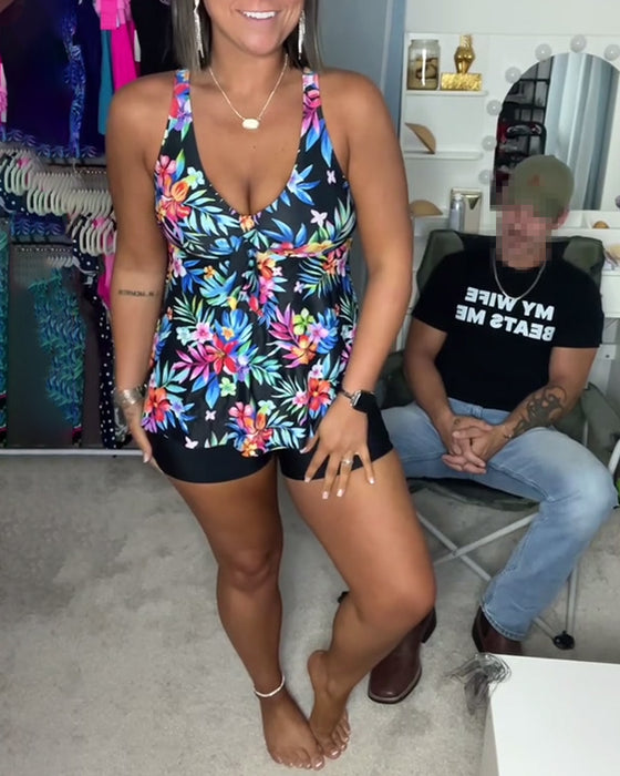 Fashion Print Sexy Swimsuit