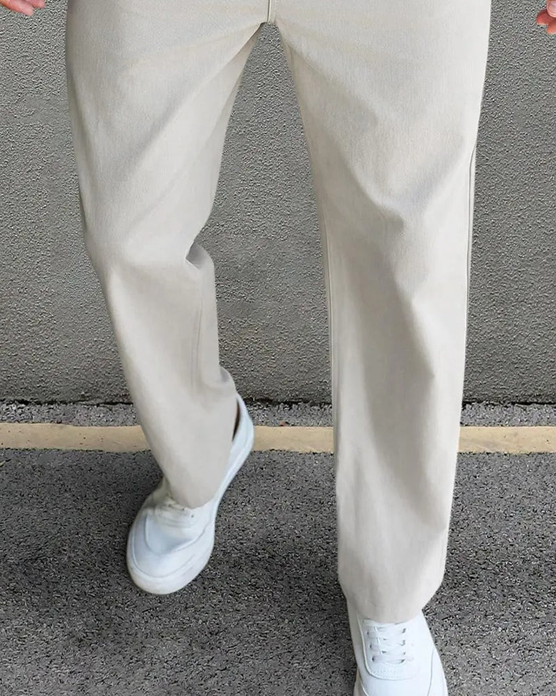 Men's Straight Leg Casual Pants