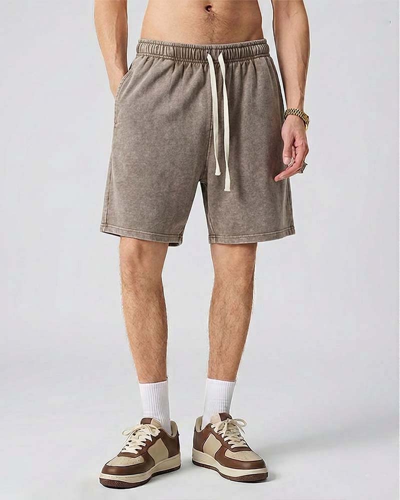 Washed Vintage Terry Loop Shorts