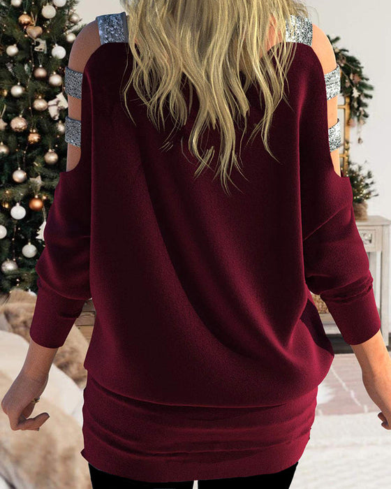 Women's solid color party dress