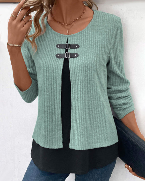 Layered Long Sleeve Tops