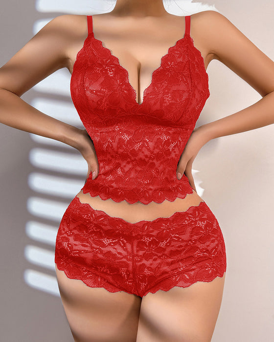 Sexy Lace Lingerie Set