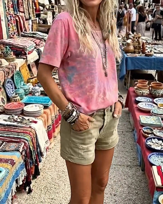 Gradient Tie-Dye T-Shirt