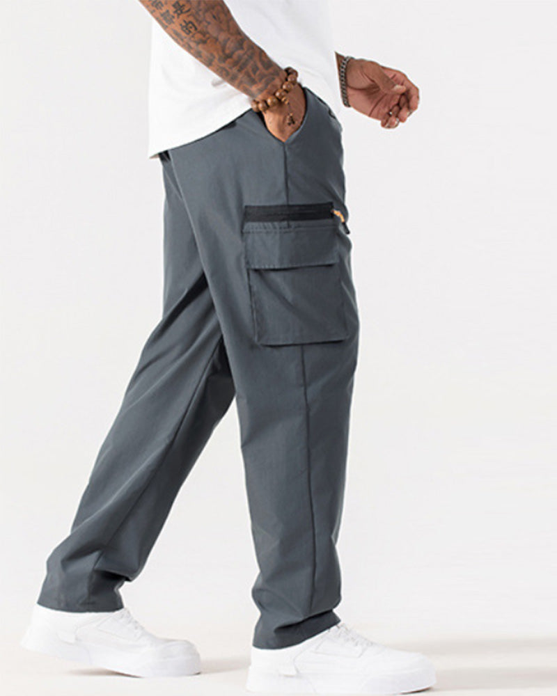 Loose Casual Multi-Pocket Cargo Pants