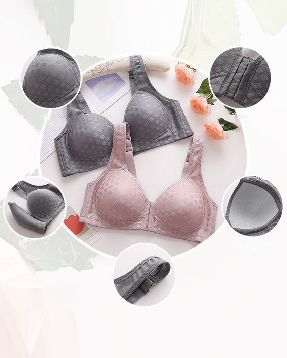 Front-Clasp Anti-Sagging Bra