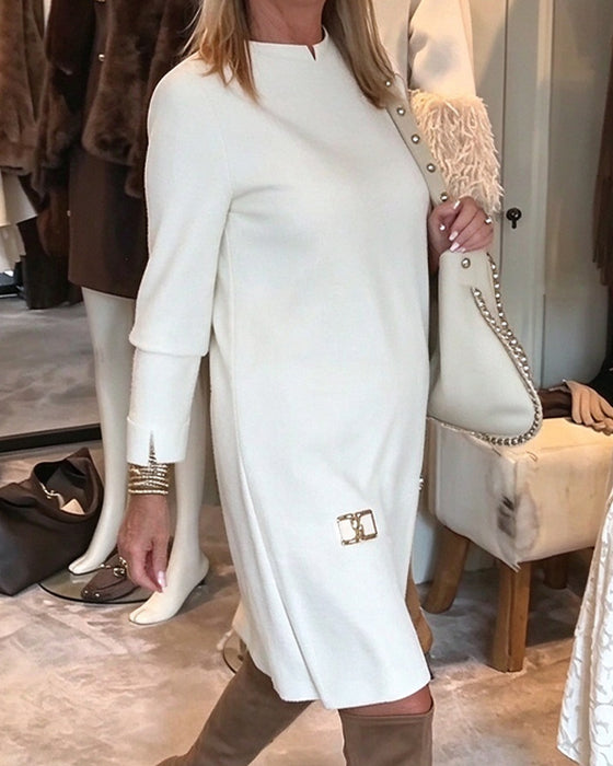 Casual Long Sleeve Dress