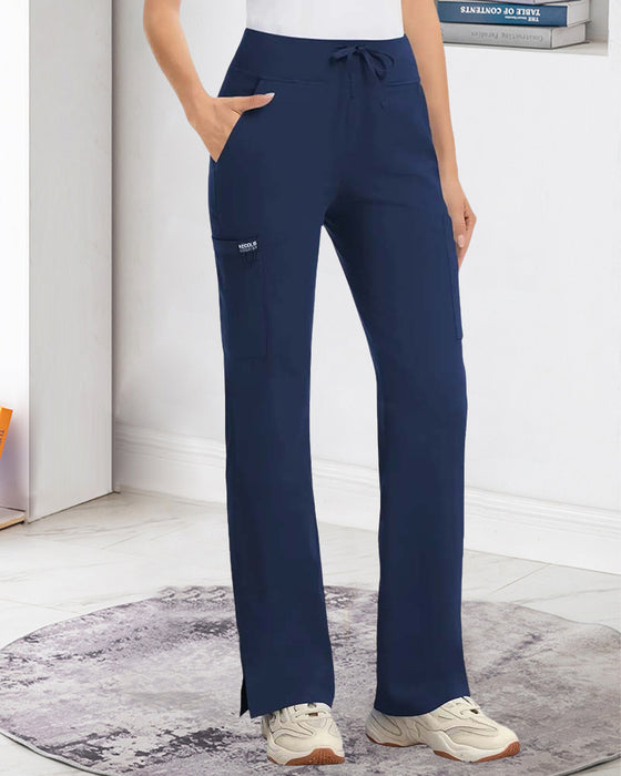 Double Pocket Slim Tie Casual Pants