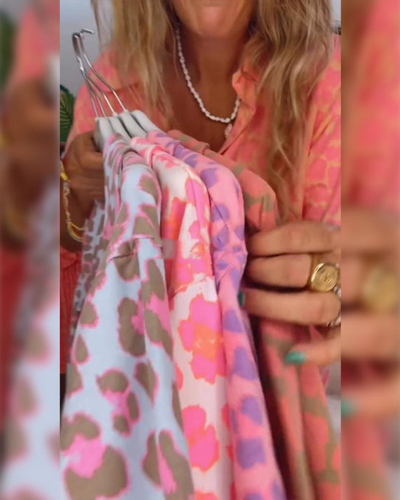 Fashionable Leopard Print Jumpsuit