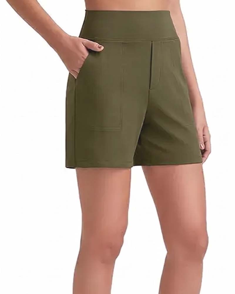 High Waist Athletic Running Short