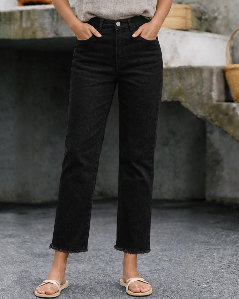 Casual Nine Points Pants