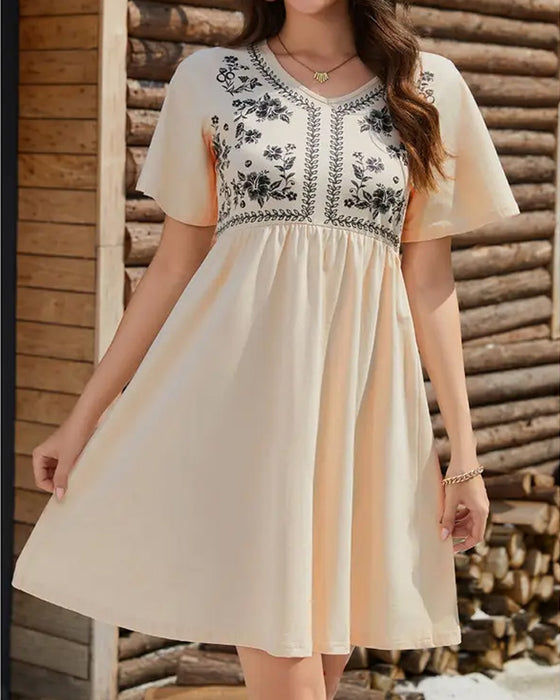 Vintage Artistic Loose Dresses