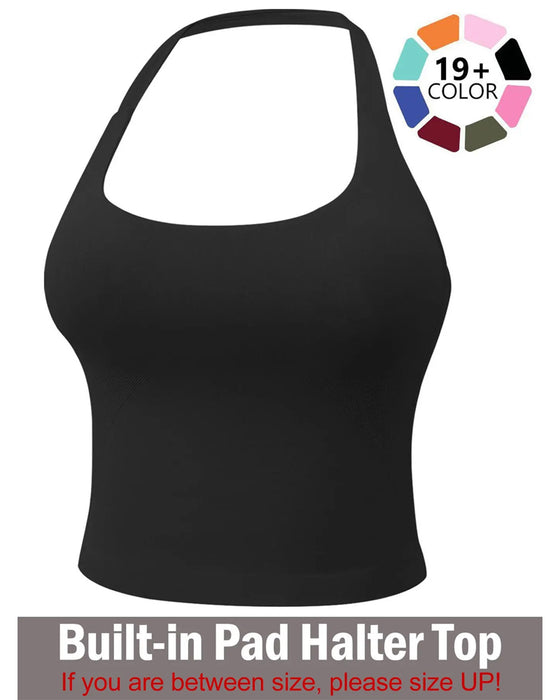 Casual Built In Bra Cami Top