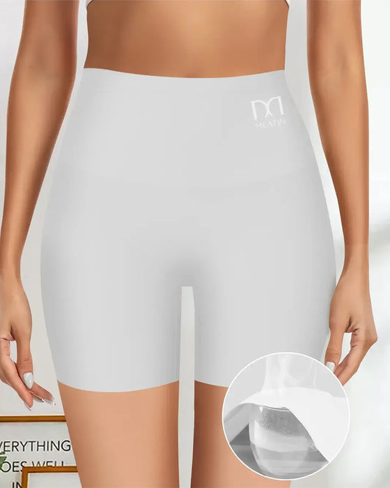 Mid-Rise Solid Color Shorts