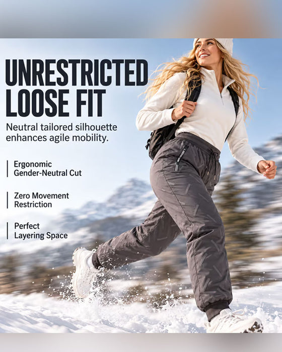 Fleece-Lined Outdoor Thermal Pants