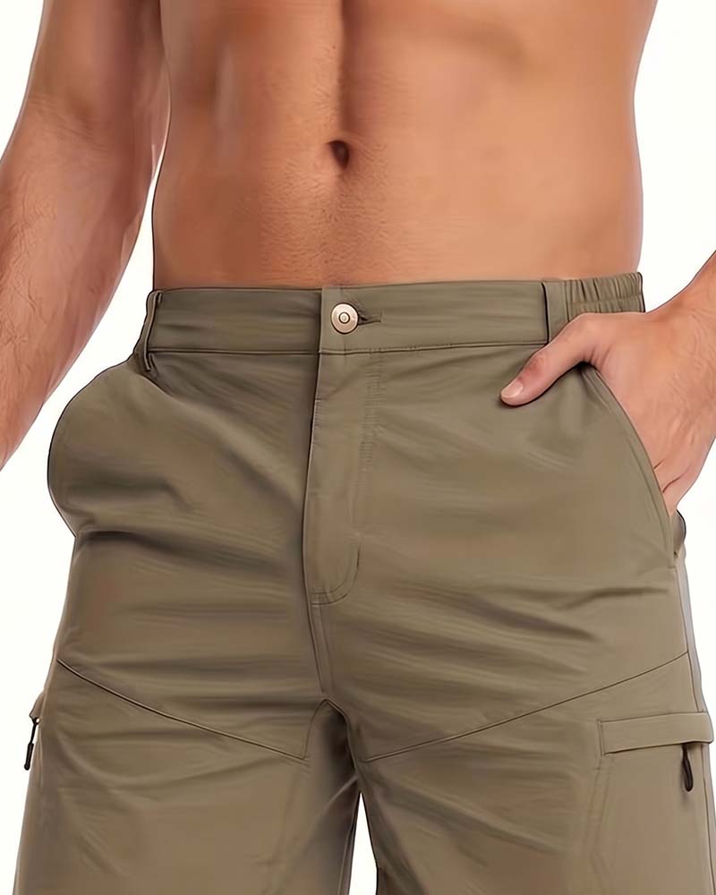 Men's Casual Solid Color Shorts