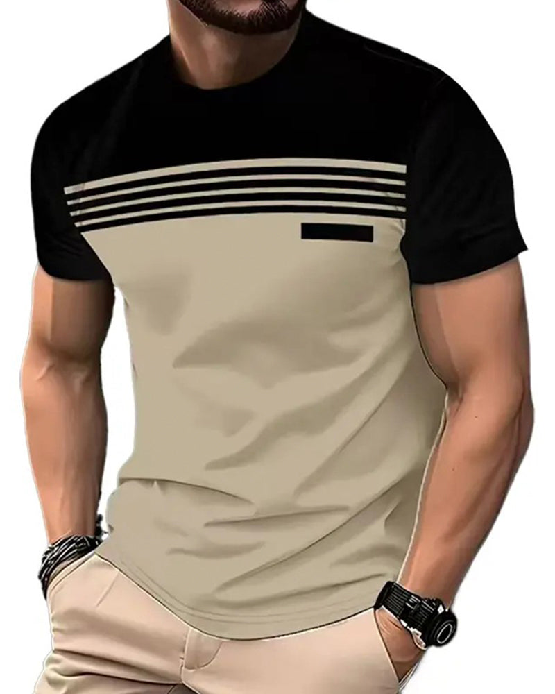 Men's Breathable Quick Dry Short Sleeve T-Shirt