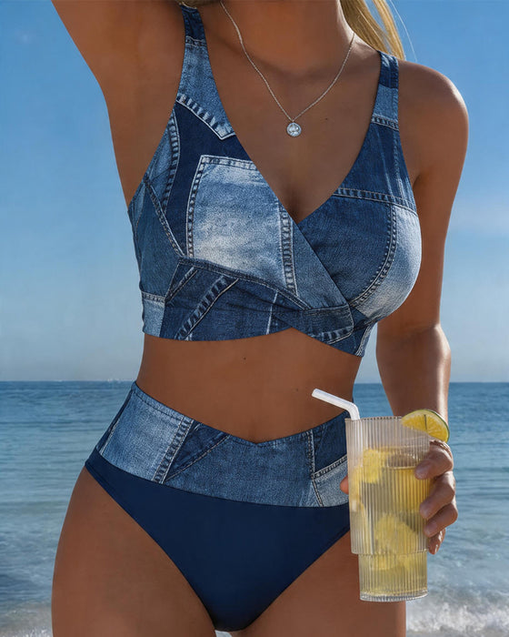 Bralette Print Bikini
