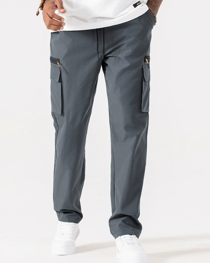 Loose Casual Multi-Pocket Cargo Pants