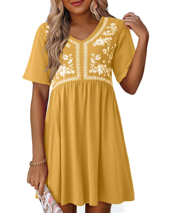 Vintage Artistic Loose Dresses