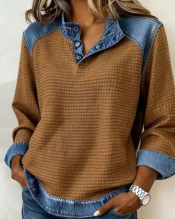 Casual Long Sleeve Sweatshirt