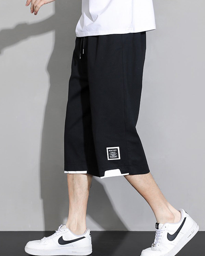 Sport Casual Cropped Pants