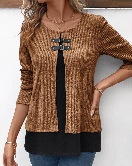 Layered Long Sleeve Tops