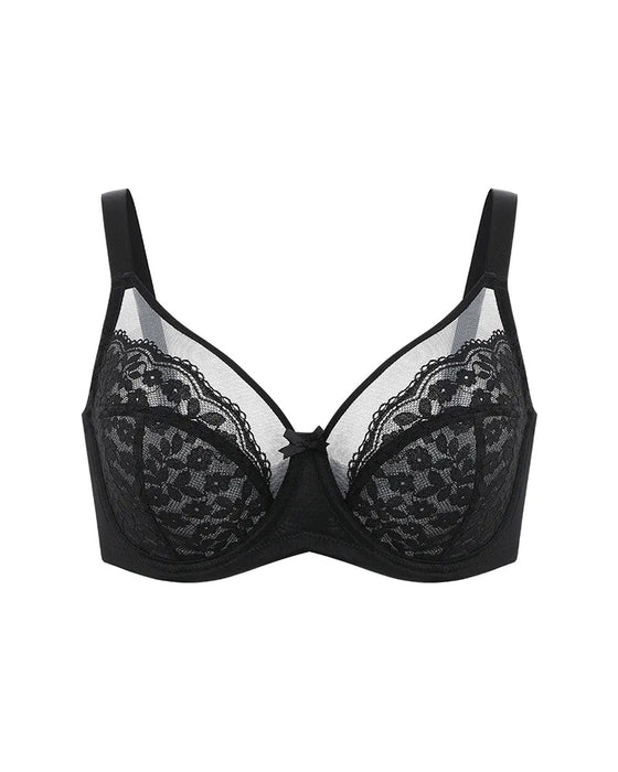 Women's Plus Size Lace Bra