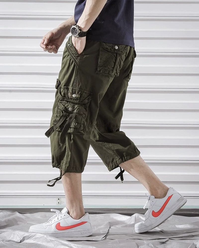 Multi-Pocket Casual Cargo Pants