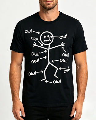 Match Print Cotton Casual T-Shirt