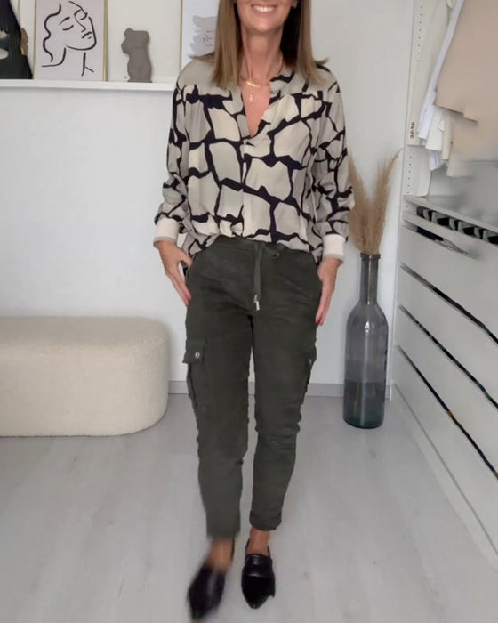 Casual Pants with Pockets