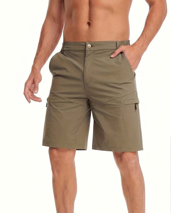 Men's Casual Solid Color Shorts