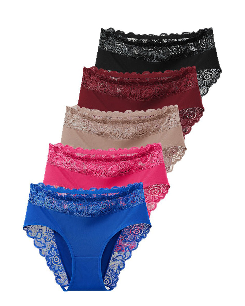 Sexy Lace Mid-Rise Panties