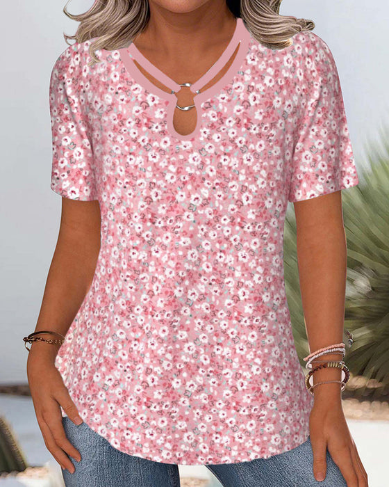 Printed Casual Comfort T-Shirt