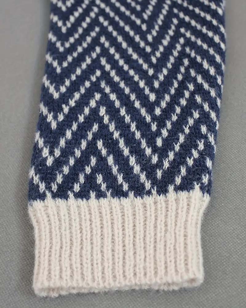 Striped Turtleneck Slouchy Pullover