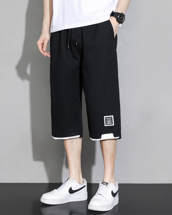 Sport Casual Cropped Pants