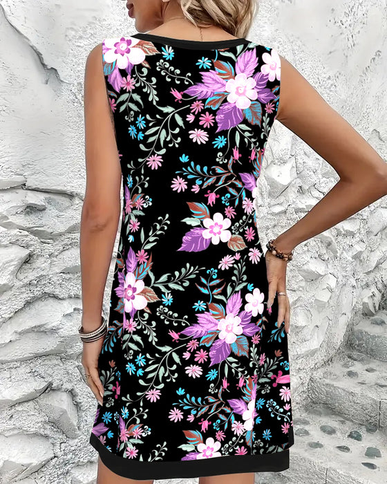 Printed Casual Dress