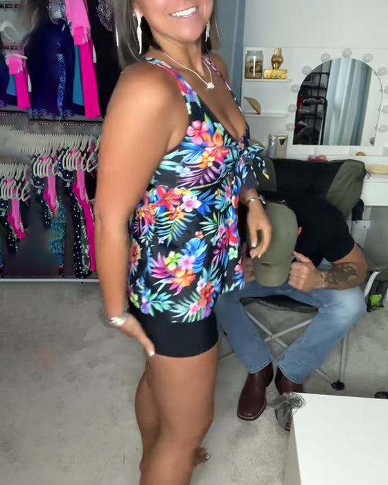 Fashion Print Sexy Swimsuit