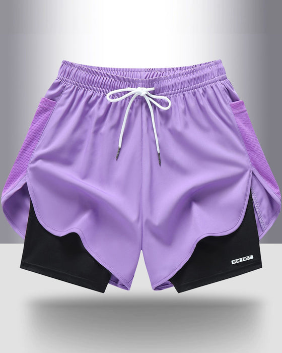 Breathable Quick-Dry Double-Layer Shorts