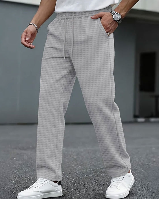 Solid Color Men's Sweat Pants