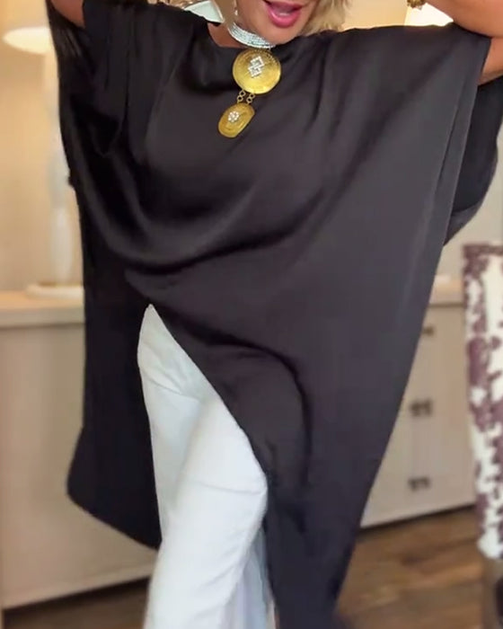 Casual Fashion Irregular Loose Blouse