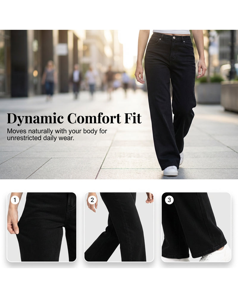 Loose Straight Leg Jeans