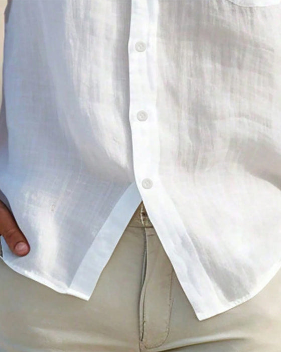 Men's Short Sleeve Button Shirt