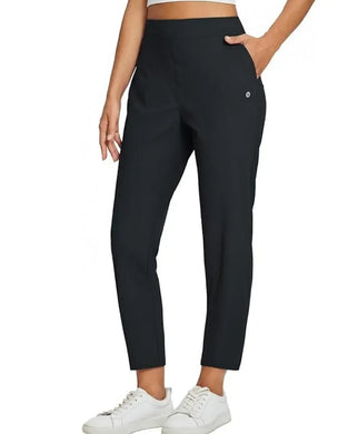 Solid Color Nine Points Pants