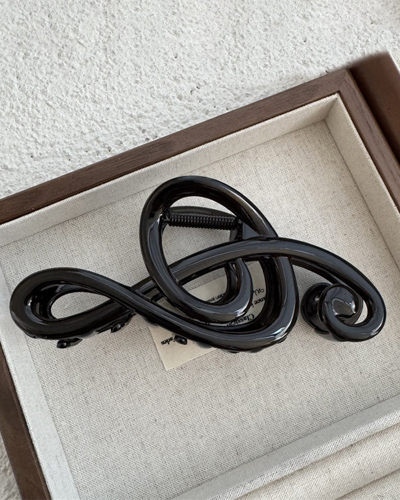 Musical Note Hair Clip