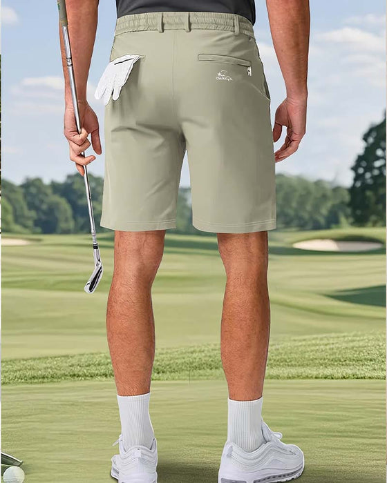 Elastic Waist Drawstring Men's Shorts
