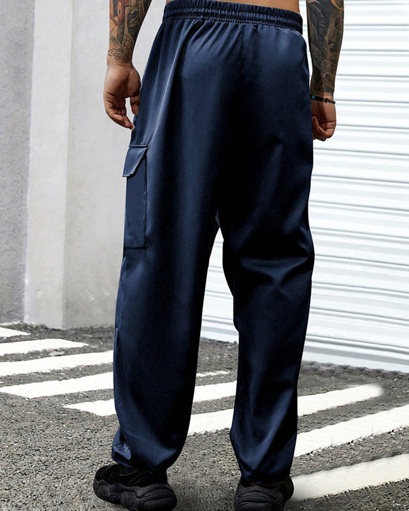 Loose Large Pocket Cargo Pants