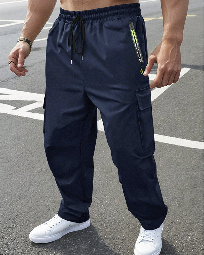 Loose Large Pocket Cargo Pants
