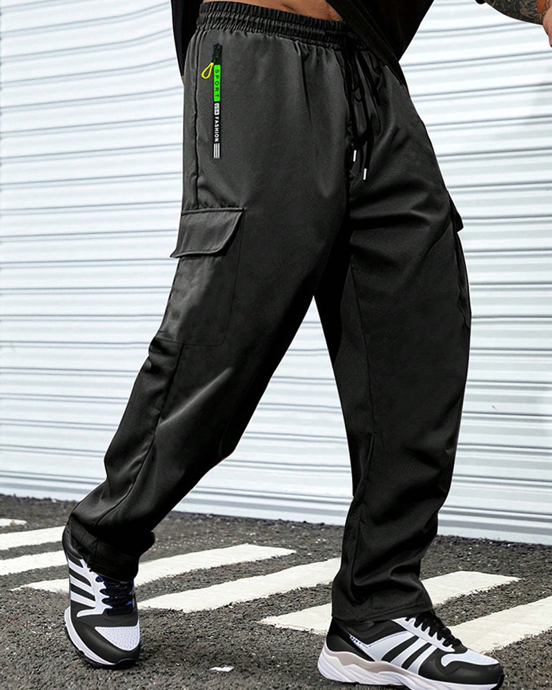 Loose Large Pocket Cargo Pants