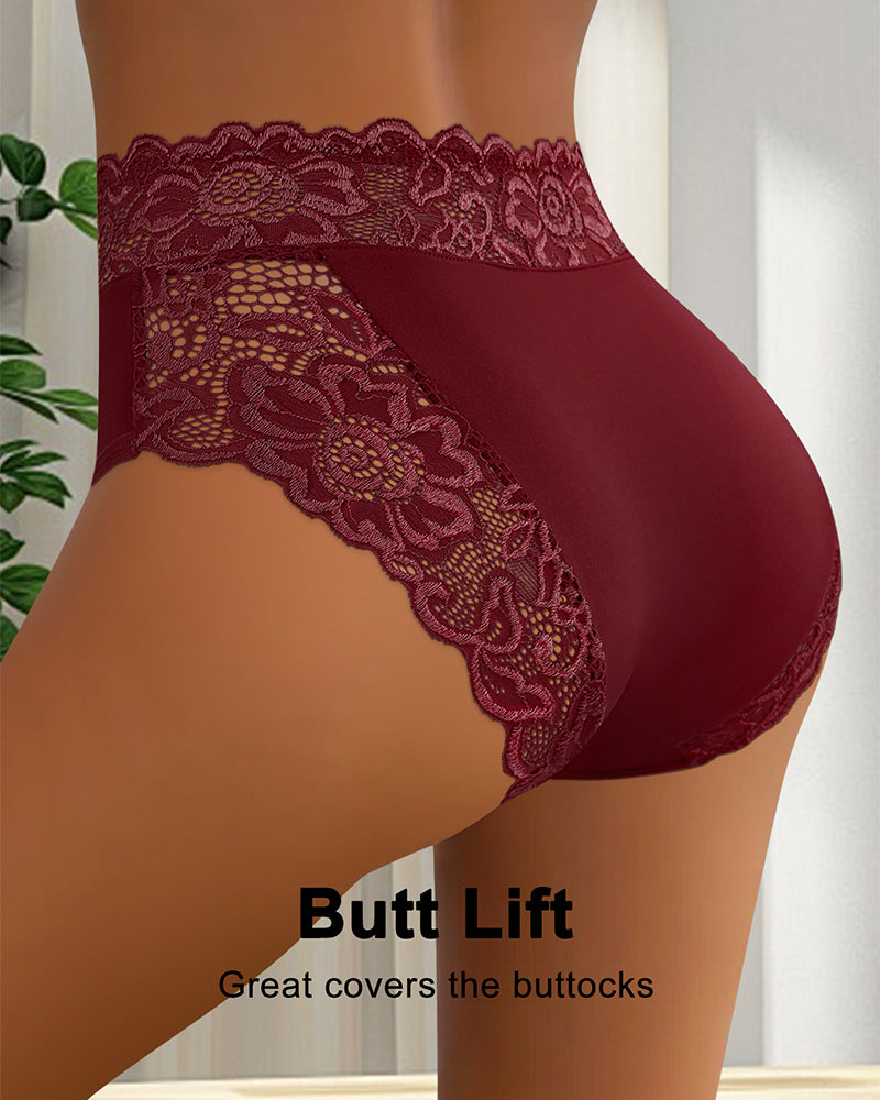 Sexy Lace Mid-Rise Panties
